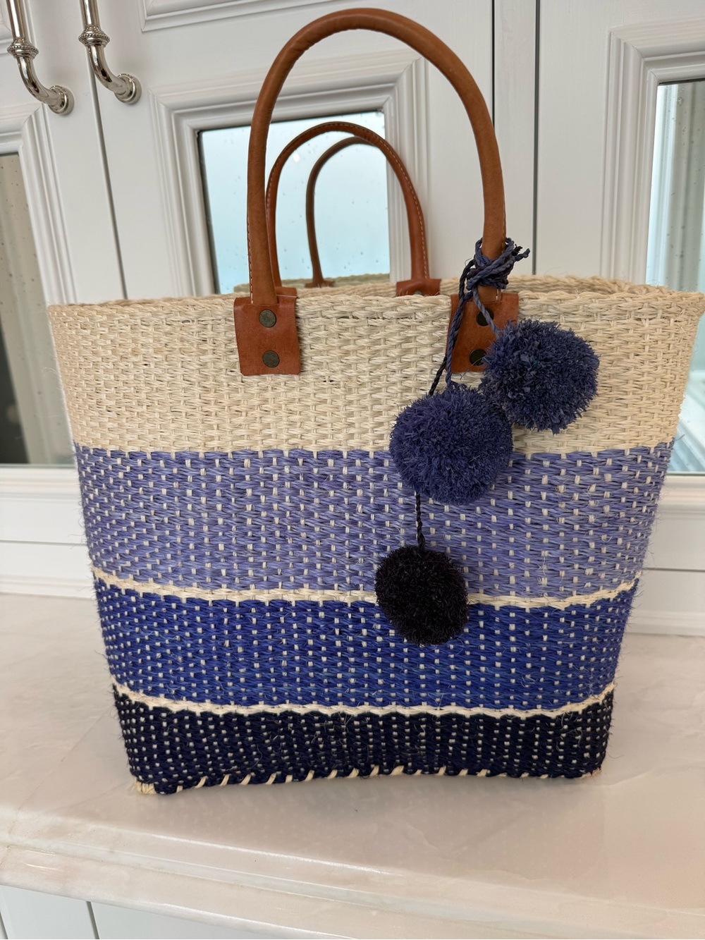Mar Y Sol Samana Ombre Woven Tote